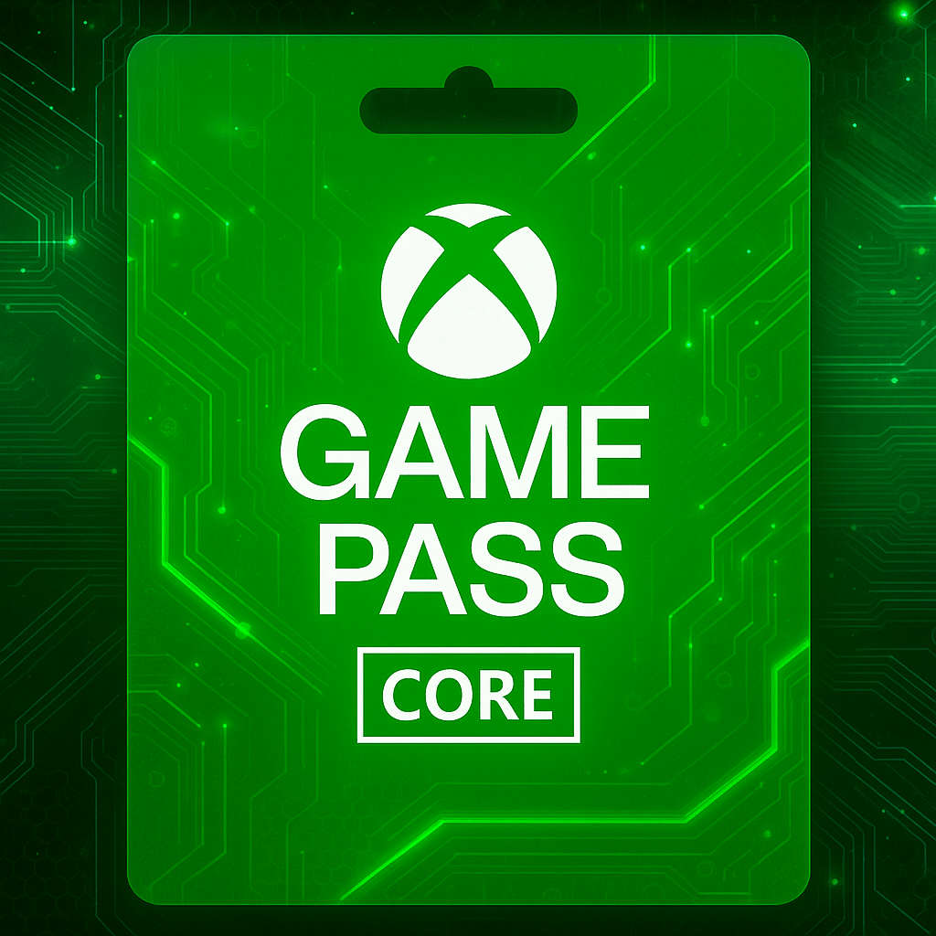 XBOX CORE 12 Mnth. GAME PASS GIFTCARD EU/GLOBAL - ZauberdracheShop